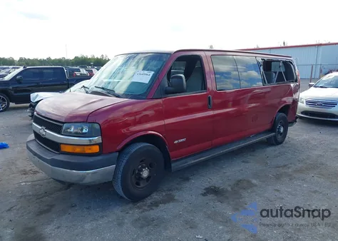 2006 Chevrolet Express Ls from USA, damaged, VIN 1GAHG39U361260099